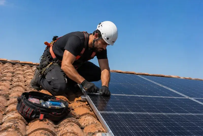 Maintenance et monitoring de panneaux solaires à Beauvoir-sur-Niort